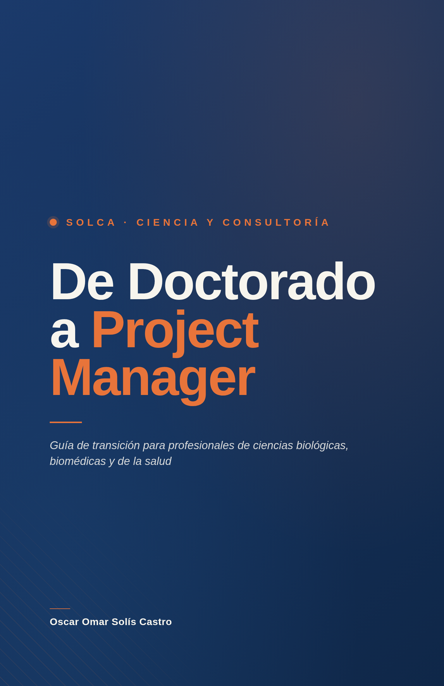 Portada · De Doctorado a Project Manager